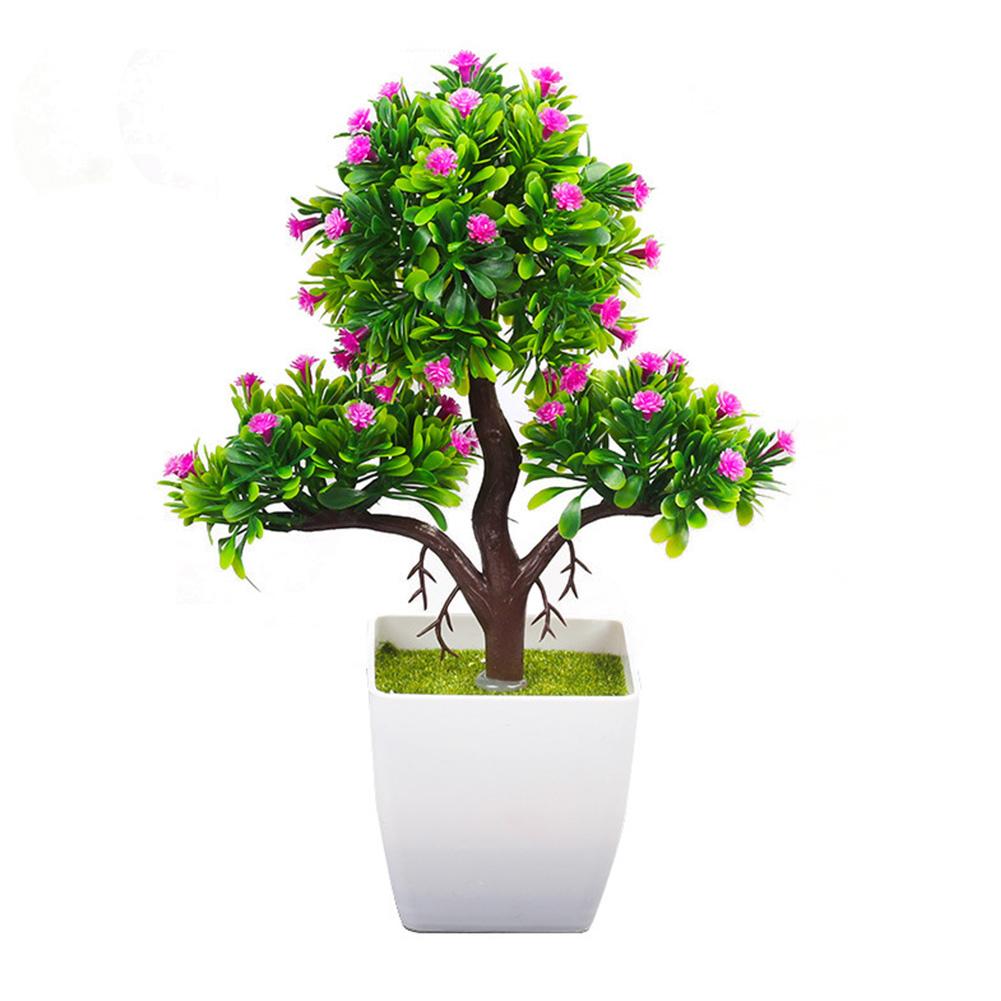 Simulate Bonsai Indoor Flower Potted Ornament for Living Room Windowsill Ornament Fuchsia
Simulate Bonsai Indoor Flower Potted Ornament for Living Room Windowsill Ornament Fuchsia