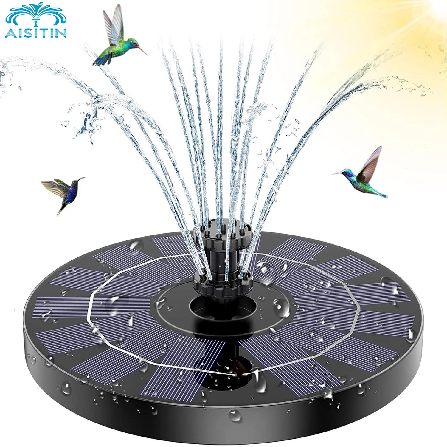Солнечный фонтан мощностью 3,5 Вт, форма фонтана своими руками с 6 насадками, подходит для солнечного фонтанного насоса в садовых поилках для птиц, аквариумах
Солнечный фонтан мощностью 3,5 Вт, форма фонтана своими руками с 6 насадками, подходит для солнечного фонтанного насоса в садовых поилках для птиц, аквариумах