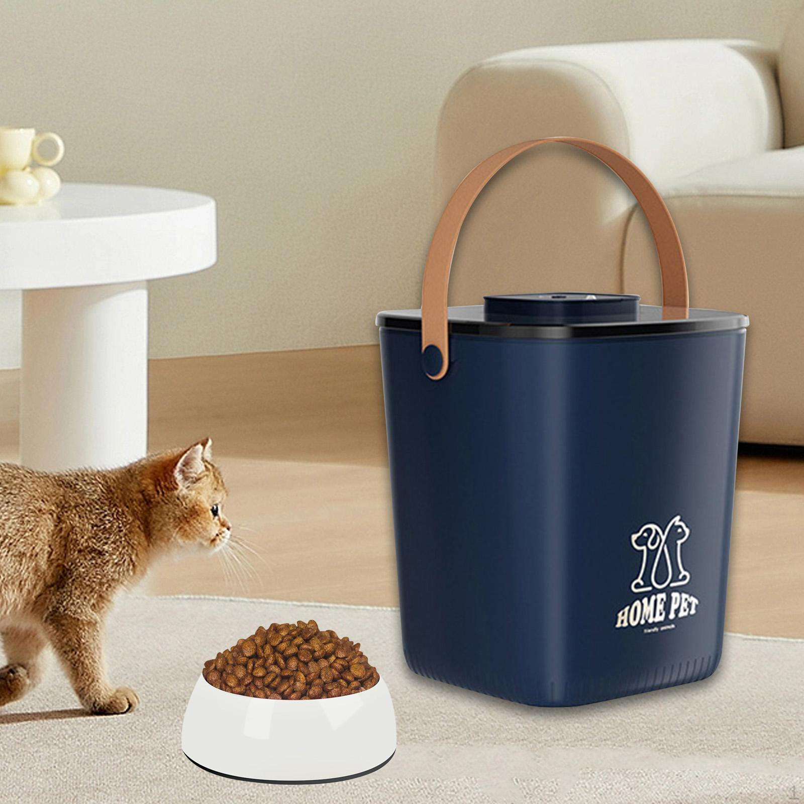 Контейнер для хранения корма для домашних животных, ведро для кошек, вакуумный контейнер для собак с ручкой, портативный
Контейнер для хранения корма для домашних животных, ведро для кошек, вакуумный контейнер для собак с ручкой, портативный