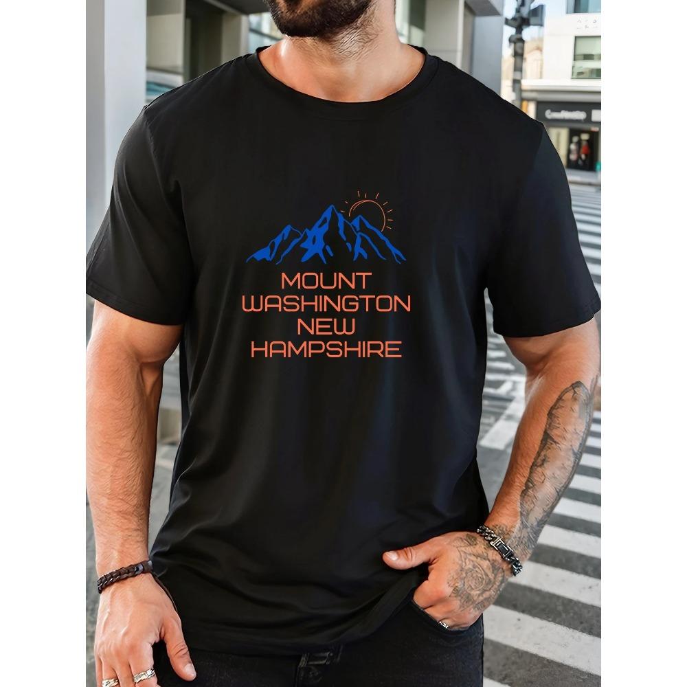 Men s Mount Washington Pattern Summer Casual Crew Neck Short T-Shirt XXXXL темно-синий
Men s Mount Washington Pattern Summer Casual Crew Neck Short T-Shirt XXXXL темно-синий