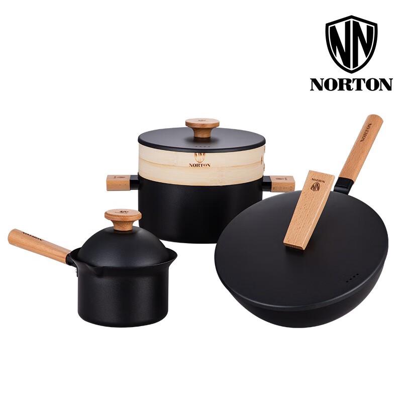 NORTON BEKS 4-Piece Non-Stick Cookware Set
NORTON BEKS 4-Piece Non-Stick Cookware Set