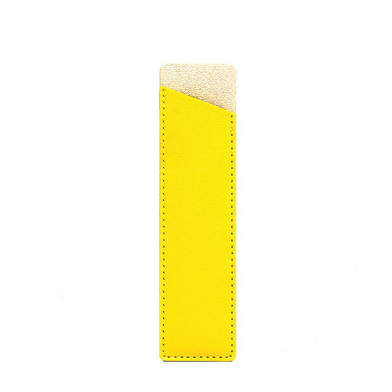 Solid Color Leather Pen Sleeve: Anti-scratch, Long, Thickened, Suitable for Ballpoint & Steel Pens, Customizable with Printed Logo.
Solid Color Leather Pen Sleeve: Anti-scratch, Long, Thickened, Suitable for Ballpoint & Steel Pens, Customizable with Printed Logo.