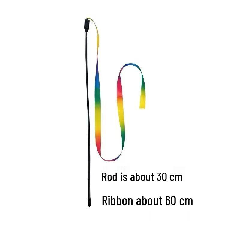 Double-Sided Rainbow Cat Teaser with Bell - Interactive Chewing Toy Individual OPP Package
Double-Sided Rainbow Cat Teaser with Bell - Interactive Chewing Toy Individual OPP Package
