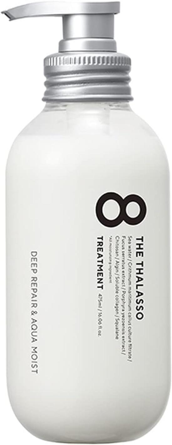 Eight the Thalasso Deep Repair & Aqua Moist Serum Treatment Уход за волосами Аква Белый Цветочный Аромат Сделано в Японии 475 мл
Eight the Thalasso Deep Repair & Aqua Moist Serum Treatment Уход за волосами Аква Белый Цветочный Аромат Сделано в Японии 475 мл