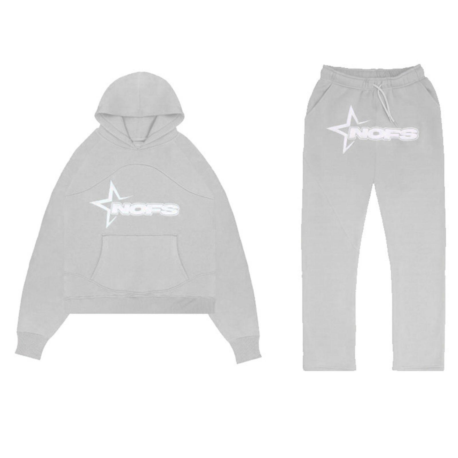 And Winter Loose Sports Fitness Suit Men s Casual Hooded Long-Sleeved Sweatshirt And Sweaterpant Two-Piece Cotton XXL
And Winter Loose Sports Fitness Suit Men s Casual Hooded Long-Sleeved Sweatshirt And Sweaterpant Two-Piece Cotton XXL