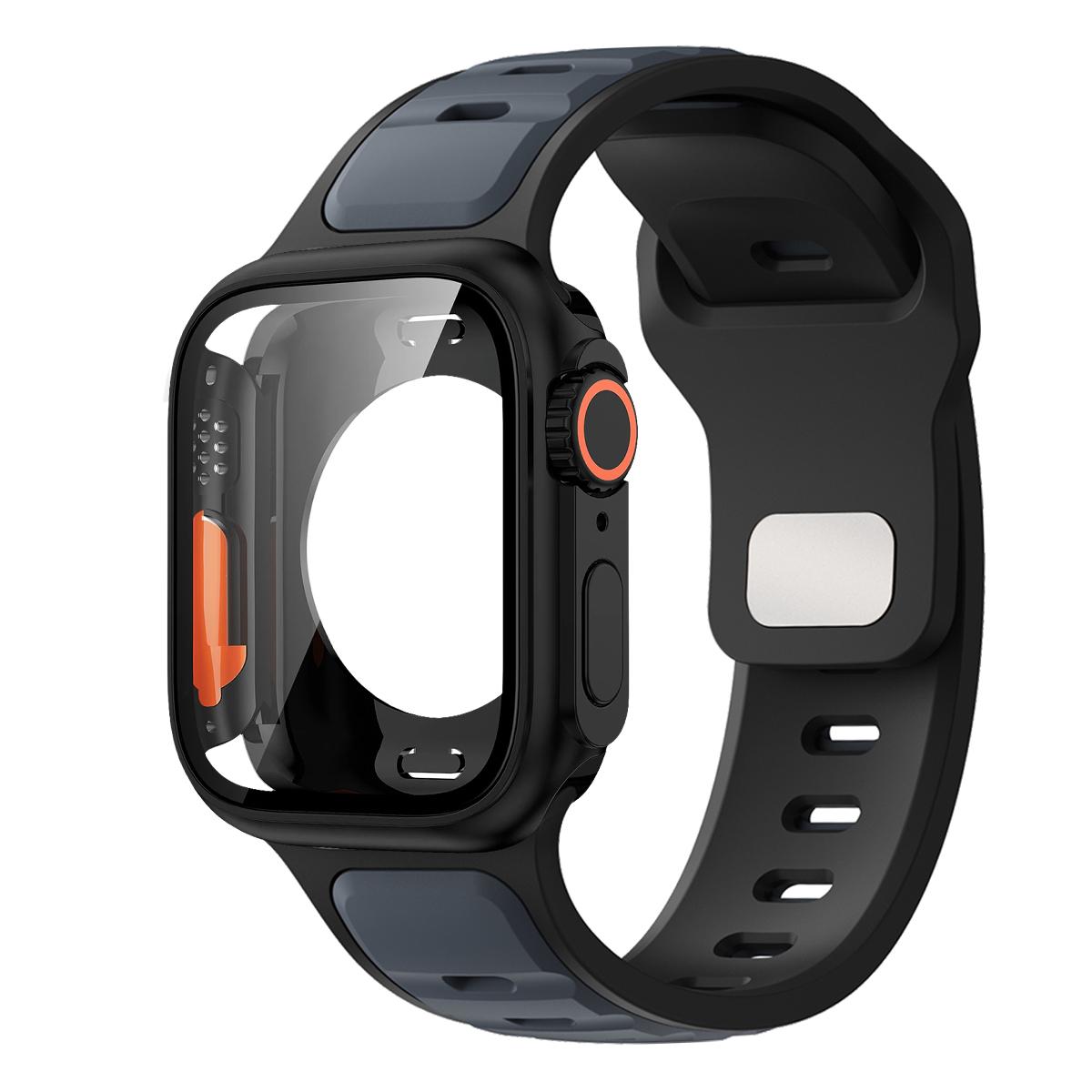 For Iwatch Series 11 10 9 8 7 6 5 SE3 Silicone Band To Ultra Hard PC Screen Protector Cover Bumper for Apple Watch 44 45mm 46mm 46mm for 11 10
For Iwatch Series 11 10 9 8 7 6 5 SE3 Silicone Band To Ultra Hard PC Screen Protector Cover Bumper for Apple Watch 44 45mm 46mm 46mm for 11 10