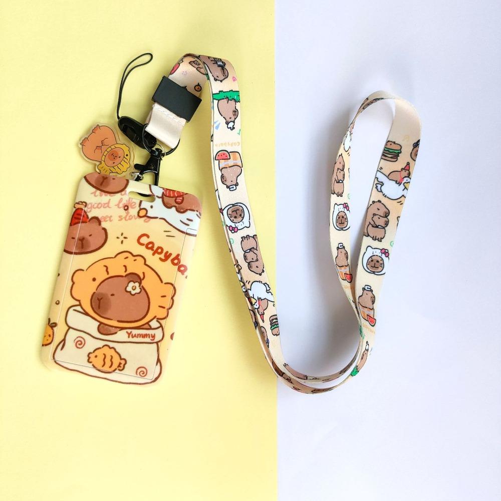 ABS ID Protection Card Case Cartoon Printing Long Lanyard Card Case Anti Loss Card Sleeve 09
ABS ID Protection Card Case Cartoon Printing Long Lanyard Card Case Anti Loss Card Sleeve 09