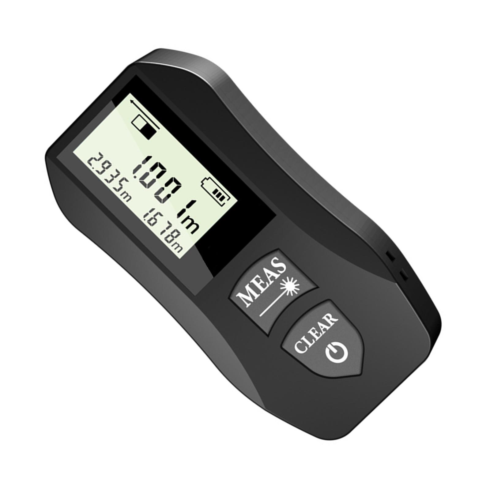 Handheld Lasers Rangefinder 30M Measurement Meter USB Rechargeable ±2mm Accuracy Portable Tool Suitable For Decorators 1
Handheld Lasers Rangefinder 30M Measurement Meter USB Rechargeable ±2mm Accuracy Portable Tool Suitable For Decorators 1