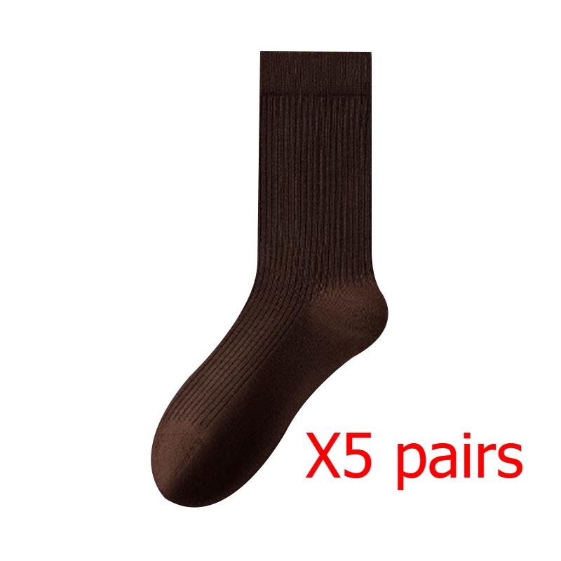 Женские носки Зимние и осенние Новые носки средней длины Ankola Angola Красные универсальные носки 5 pairs коричневый
Женские носки Зимние и осенние Новые носки средней длины Ankola Angola Красные универсальные носки 5 pairs коричневый