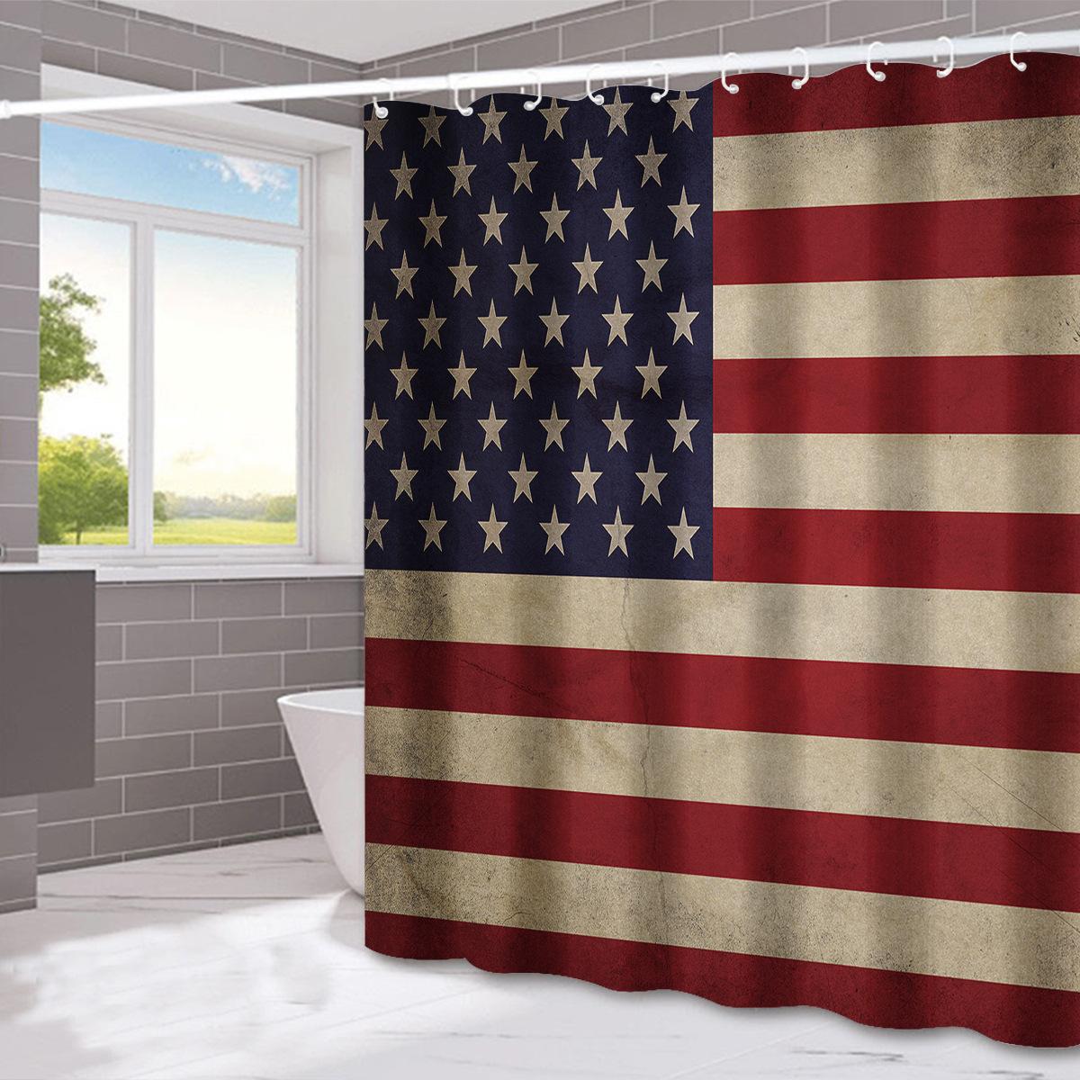 Independence Day States Washable Dirt-Resistant Shower Curtain Shower Head Waterproof Polyester Bath For Home Decor W60H190(CM)-1 Pcs
Independence Day States Washable Dirt-Resistant Shower Curtain Shower Head Waterproof Polyester Bath For Home Decor W60H190(CM)-1 Pcs