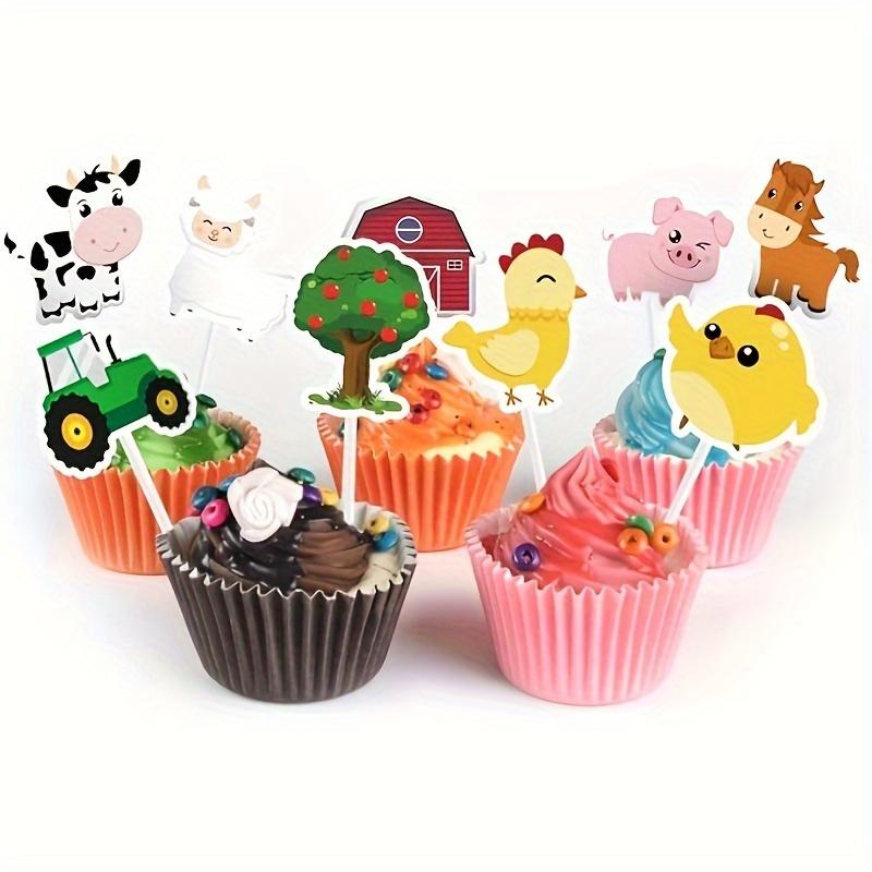 27 PCS Farm Animal Cake Decorations Party Decorations for Birthday Parties, Livestock Farm Cartoon Coasters Party Supplies
27 PCS Farm Animal Cake Decorations Party Decorations for Birthday Parties, Livestock Farm Cartoon Coasters Party Supplies