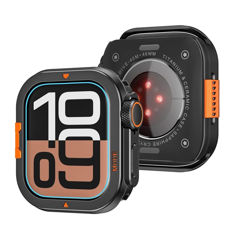 Metal Case For Watch Series 10 46Mm Protector Case Turn Bumper Cover With Back Shell For Iwatch Series 10 чорний
Metal Case For Watch Series 10 46Mm Protector Case Turn Bumper Cover With Back Shell For Iwatch Series 10 чорний