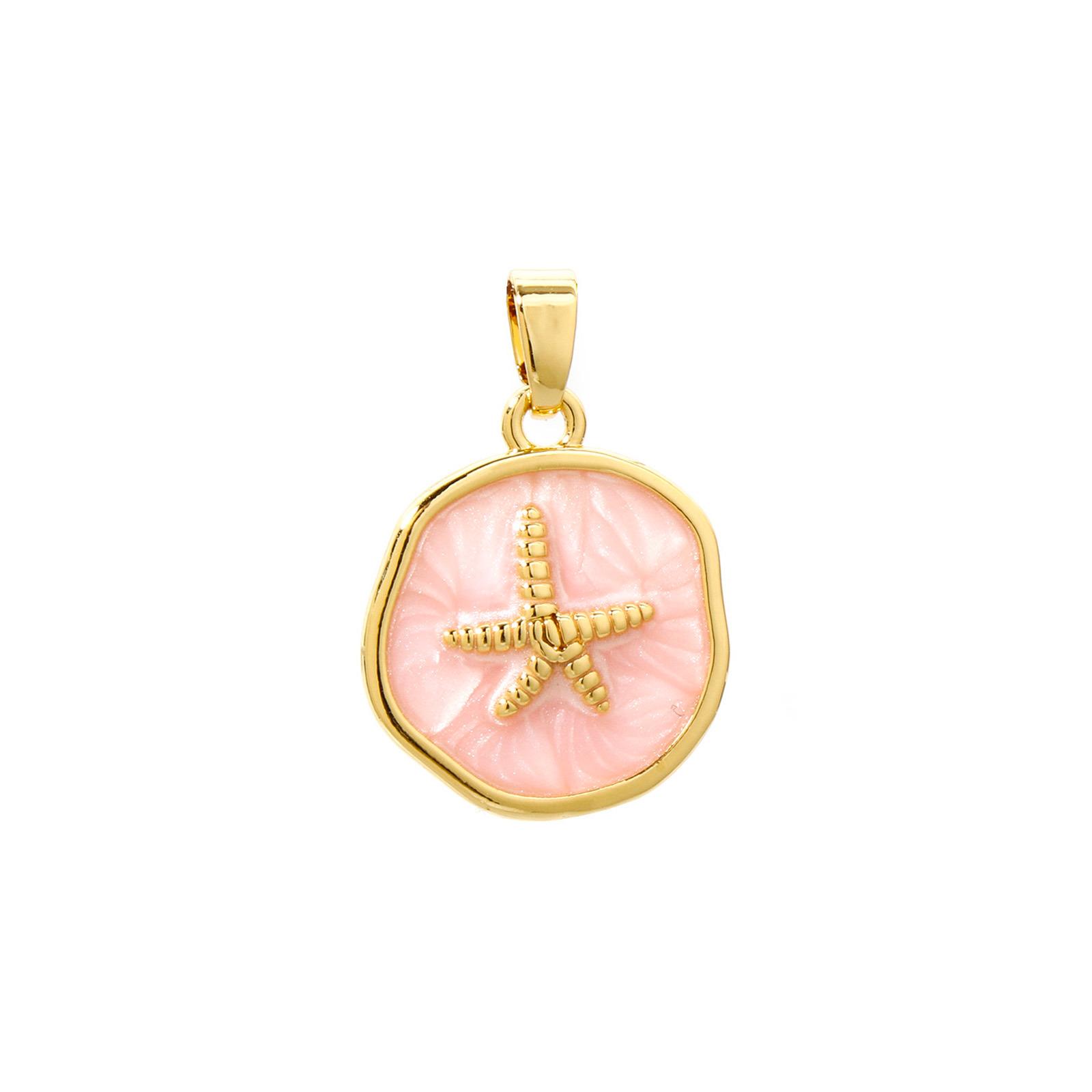 2 PCs Brass Ocean Series Charm Pendant 18K Gold Plated Irregular Enamel Shell Starfish Dolphin For Necklace Making 22mm x 15mm
2 PCs Brass Ocean Series Charm Pendant 18K Gold Plated Irregular Enamel Shell Starfish Dolphin For Necklace Making 22mm x 15mm