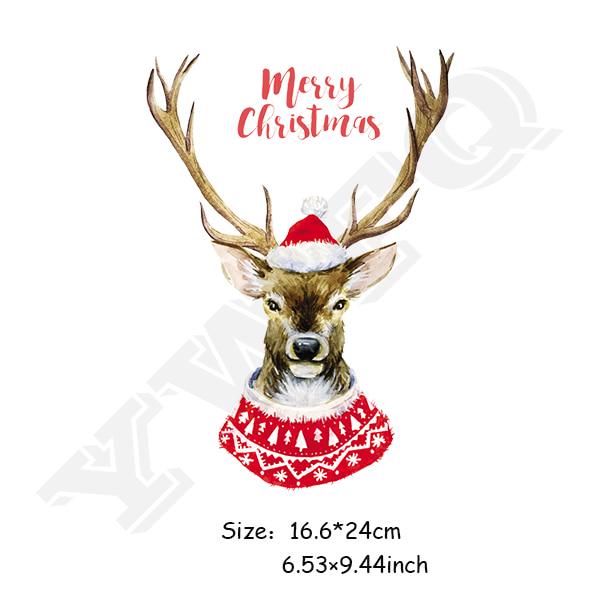 Рождественские наклейки с оленями, моющиеся A-Level Parches для футболок, термотрансферные аксессуары «сделай сам», нашивки для аксессуаров
Рождественские наклейки с оленями, моющиеся A-Level Parches для футболок, термотрансферные аксессуары «сделай сам», нашивки для аксессуаров