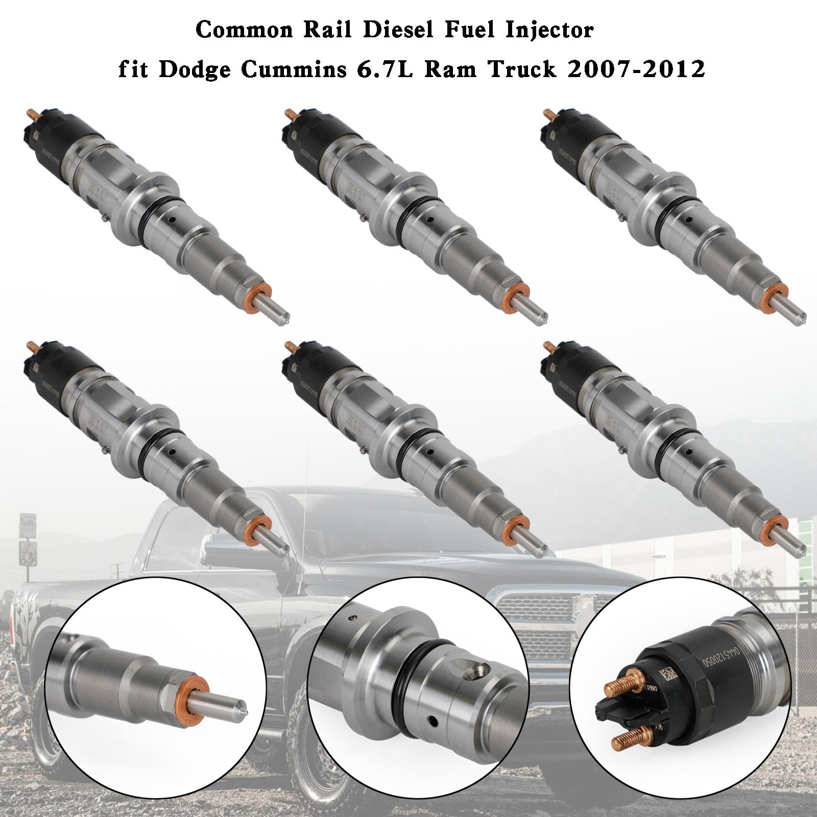 6PCS Common Rail Diesel Fuel Injector Fit for Dodge Cummins 6.7L Ram Truck 2007-2012
6PCS Common Rail Diesel Fuel Injector Fit for Dodge Cummins 6.7L Ram Truck 2007-2012