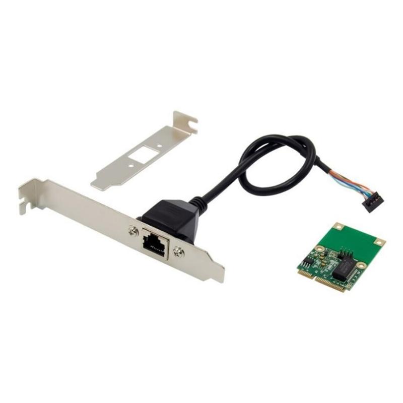 Mini PCIe Gigabit Single Port Server Networking Card I210AT Ethernet RJ45 Adaptors Card 2.5Gbps
Mini PCIe Gigabit Single Port Server Networking Card I210AT Ethernet RJ45 Adaptors Card 2.5Gbps