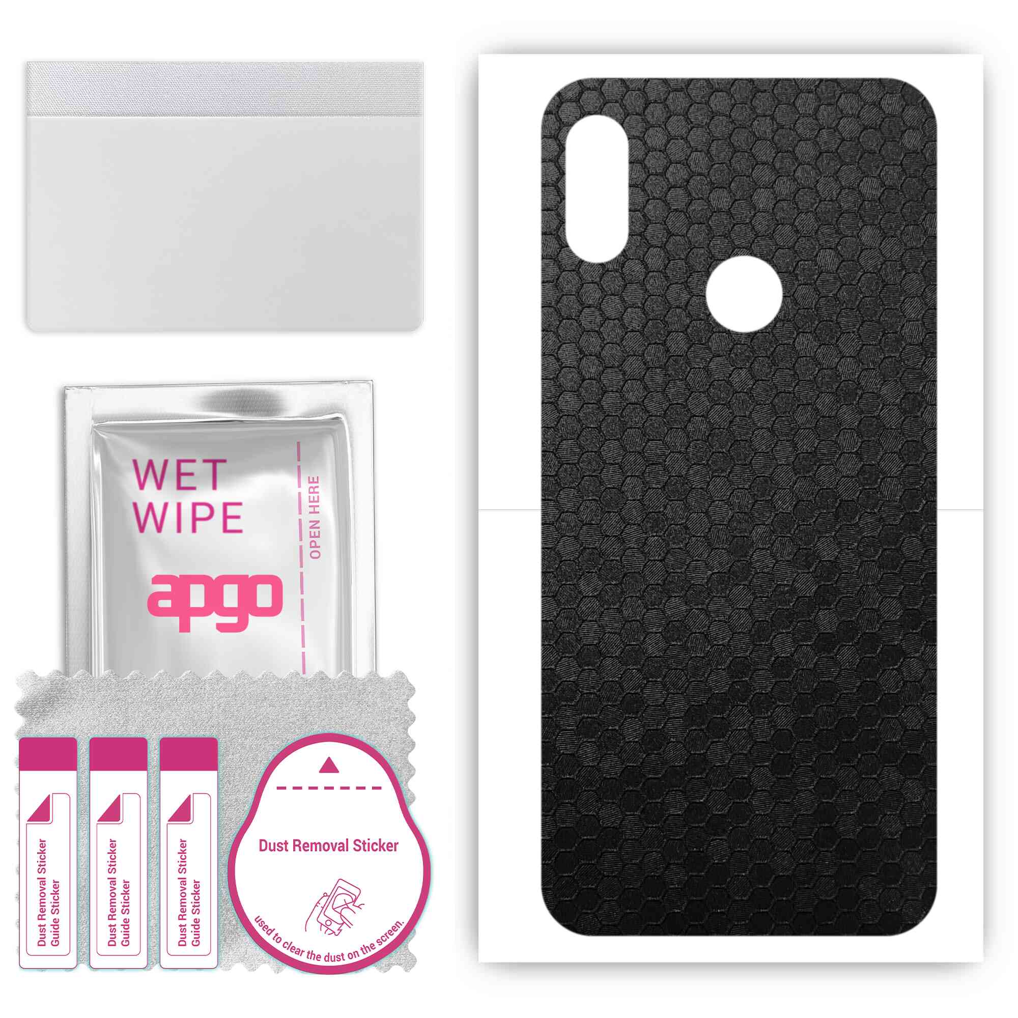 Apgo Protective Skin Sticker для задньої частини, сумісний із Kruger&Matz Live 7, Wrap Film, Foil, Vinyl - Pattern Black Honeycomb
Apgo Protective Skin Sticker для задньої частини, сумісний із Kruger&Matz Live 7, Wrap Film, Foil, Vinyl - Pattern Black Honeycomb