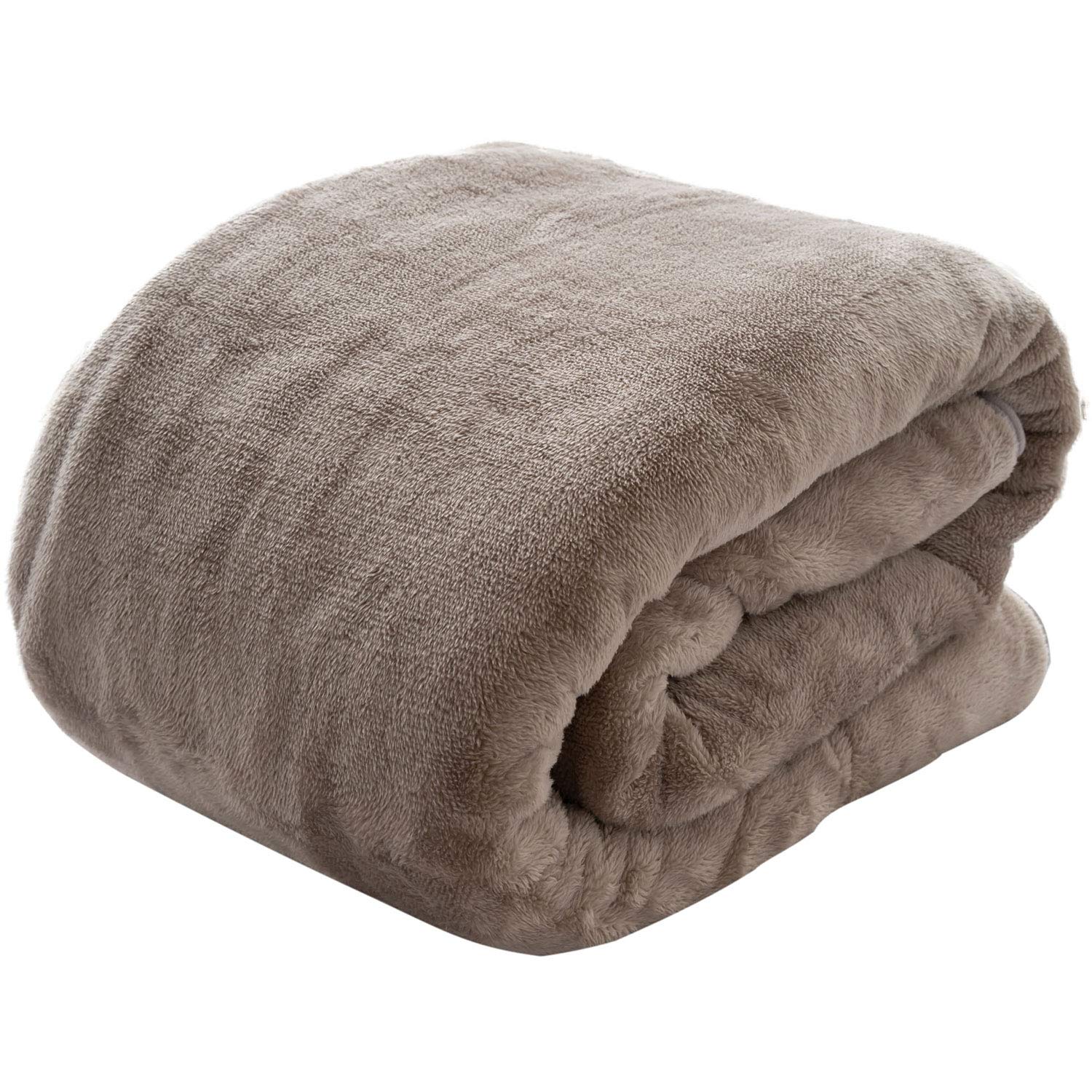 EMOOR Heat Plus Double-Layer Blanket, Single, Greige, Warm, Washable, Moisture-Wicking, Heat-Generating, Filled with Cotton
EMOOR Heat Plus Double-Layer Blanket, Single, Greige, Warm, Washable, Moisture-Wicking, Heat-Generating, Filled with Cotton