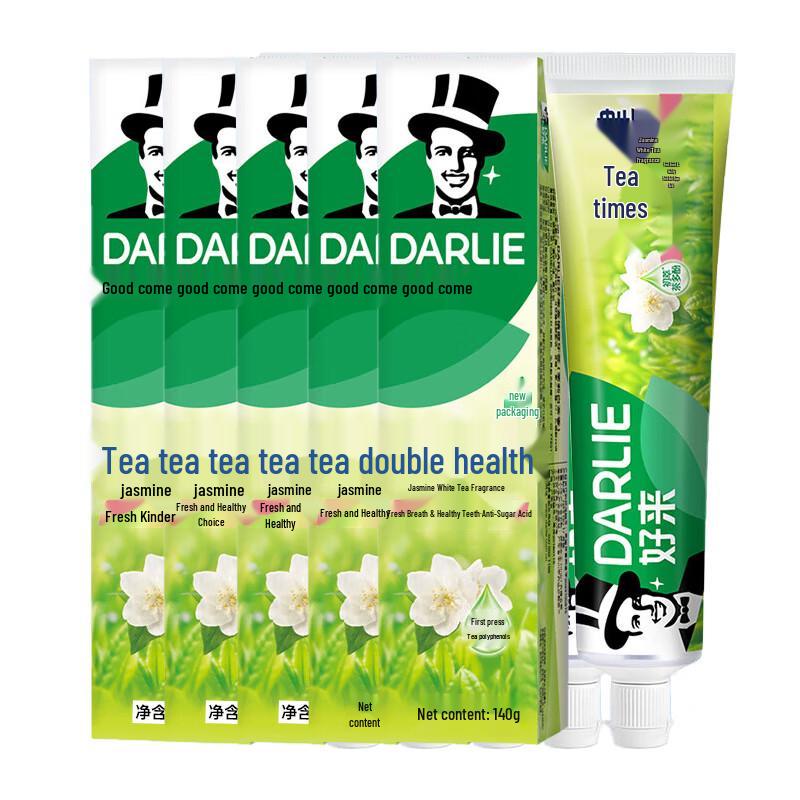 Darlie Jasmine White Tea Toothpaste
Darlie Jasmine White Tea Toothpaste
