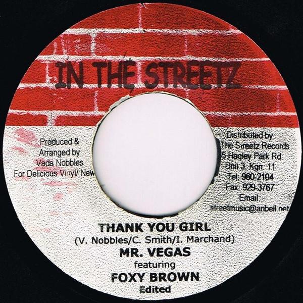 7inch Record MR. VEGAS, FOXY BROWN - Thank You Girl NONE In The Streetz 2004 Jamaica Reggae, Ska & Dub Used
7inch Record MR. VEGAS, FOXY BROWN - Thank You Girl NONE In The Streetz 2004 Jamaica Reggae, Ska & Dub Used