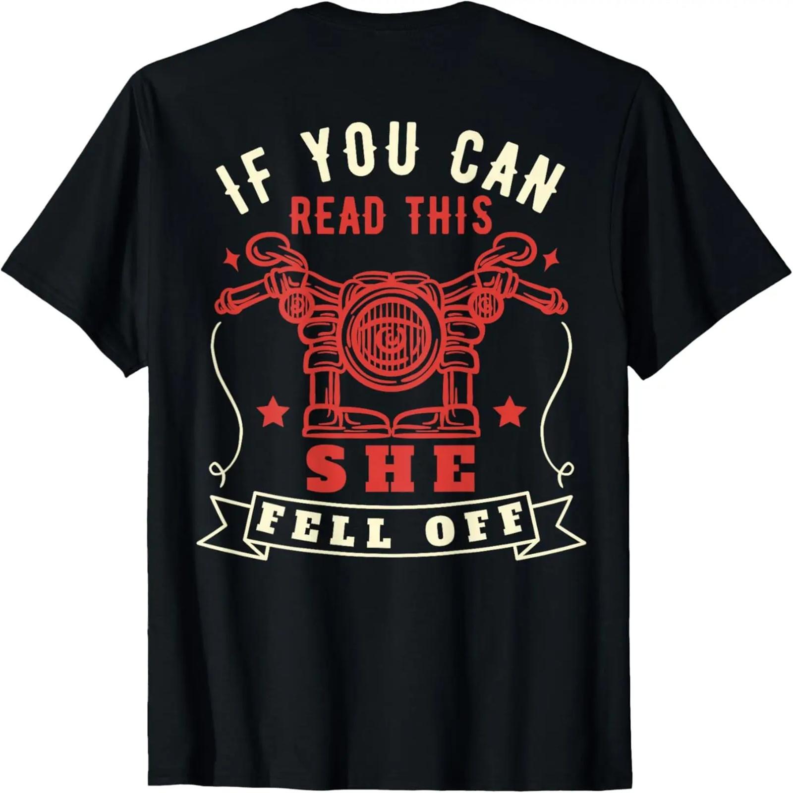 Funny If You Can Read This She Fell Off Cool Vintage Biker T-Shirt XXXXXL чёрный
Funny If You Can Read This She Fell Off Cool Vintage Biker T-Shirt XXXXXL чёрный