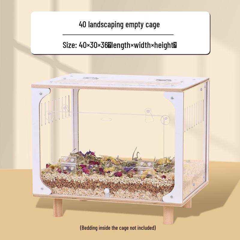 JiaKa Transparent Acrylic Hamster & Hedgehog Cage Villa, 60cm for Budgerigar Breeding
JiaKa Transparent Acrylic Hamster & Hedgehog Cage Villa, 60cm for Budgerigar Breeding