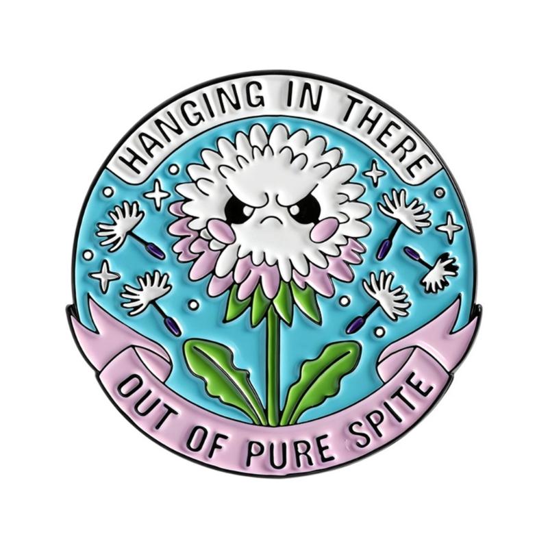 Dandelions Brooch Round Metal Motivational Flower Themed Enamel Pin For Stylish Look Clothing Accessories 1
Dandelions Brooch Round Metal Motivational Flower Themed Enamel Pin For Stylish Look Clothing Accessories 1