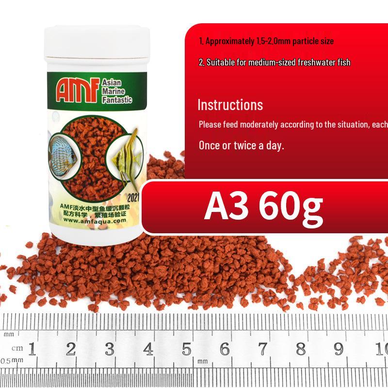 AMF Freshwater Fish Feed - Small Fish Flake and Pellet with Garlic Formula for Tetra, Guppy, Zebra Danio
AMF Freshwater Fish Feed - Small Fish Flake and Pellet with Garlic Formula for Tetra, Guppy, Zebra Danio