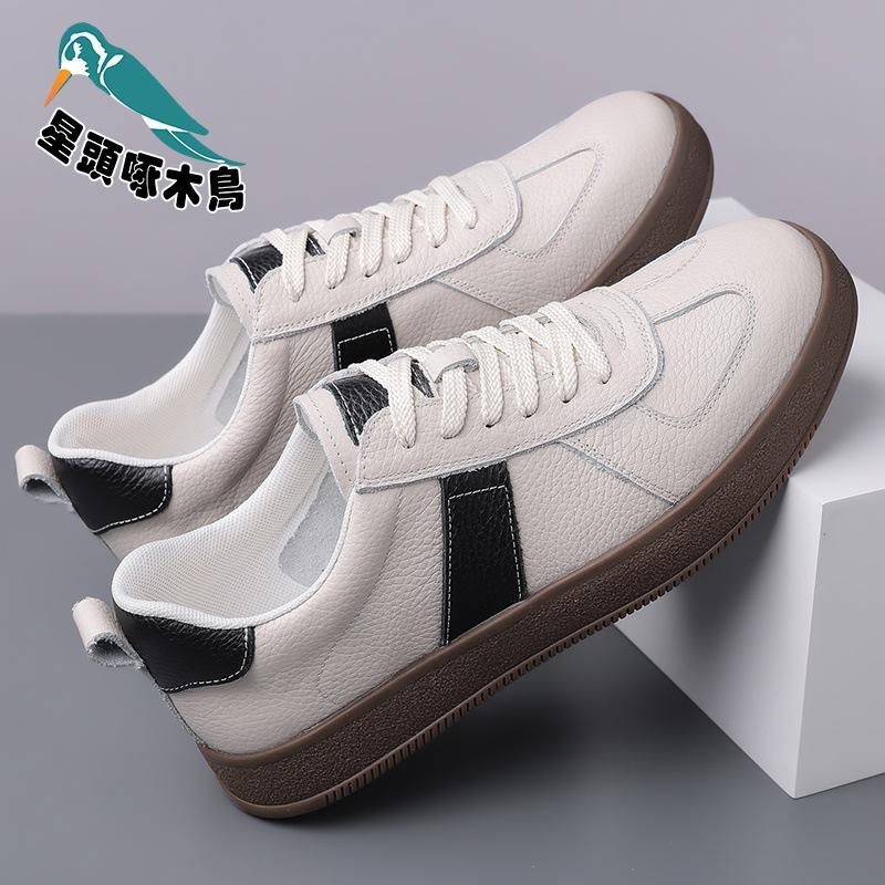 Men s shoes 2025 spring new first-layer cowhide casual leather shoes men s soft-soled white board shoes 44
Men s shoes 2025 spring new first-layer cowhide casual leather shoes men s soft-soled white board shoes 44