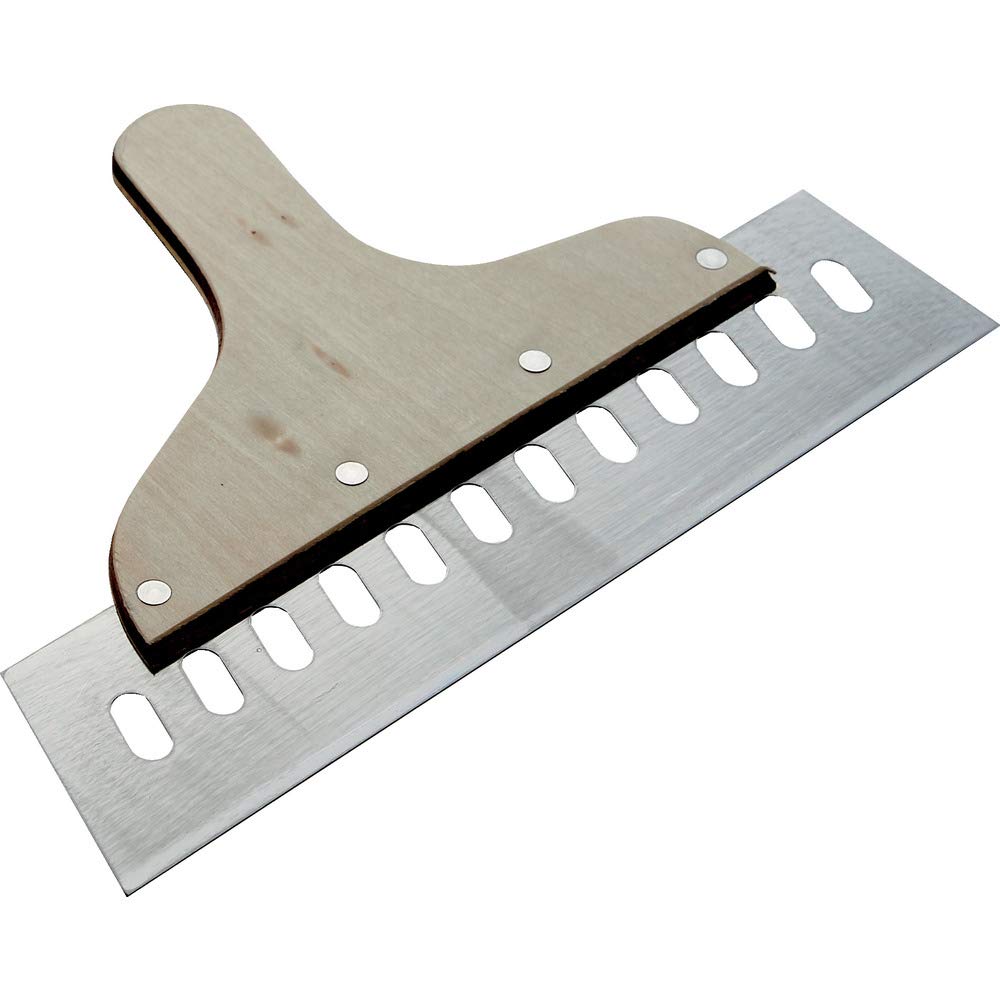 TRUSCO lightweight stainless steel spatula with thickness width 270 holes, 1.2, mm, KNA12-270
TRUSCO lightweight stainless steel spatula with thickness width 270 holes, 1.2, mm, KNA12-270