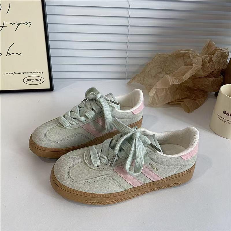 Ретро нишевые женские летние новые маленькие белые туфли универсальные дышащие повседневные кеды 40 зелёный
Ретро нишевые женские летние новые маленькие белые туфли универсальные дышащие повседневные кеды 40 зелёный