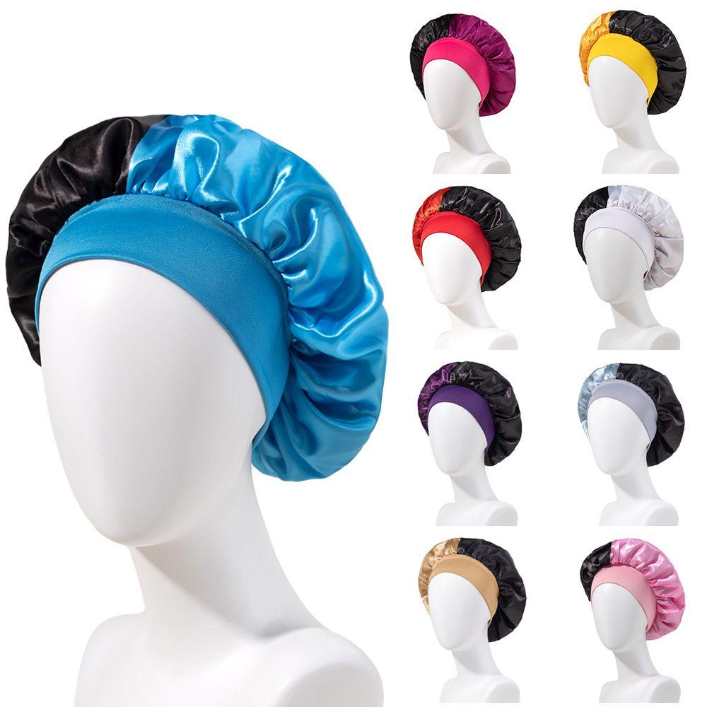 Patchwork For Girls Silky Satin Bonnet Women Sleeping Cap Korean Night Turban African Headwrap Hat
Patchwork For Girls Silky Satin Bonnet Women Sleeping Cap Korean Night Turban African Headwrap Hat