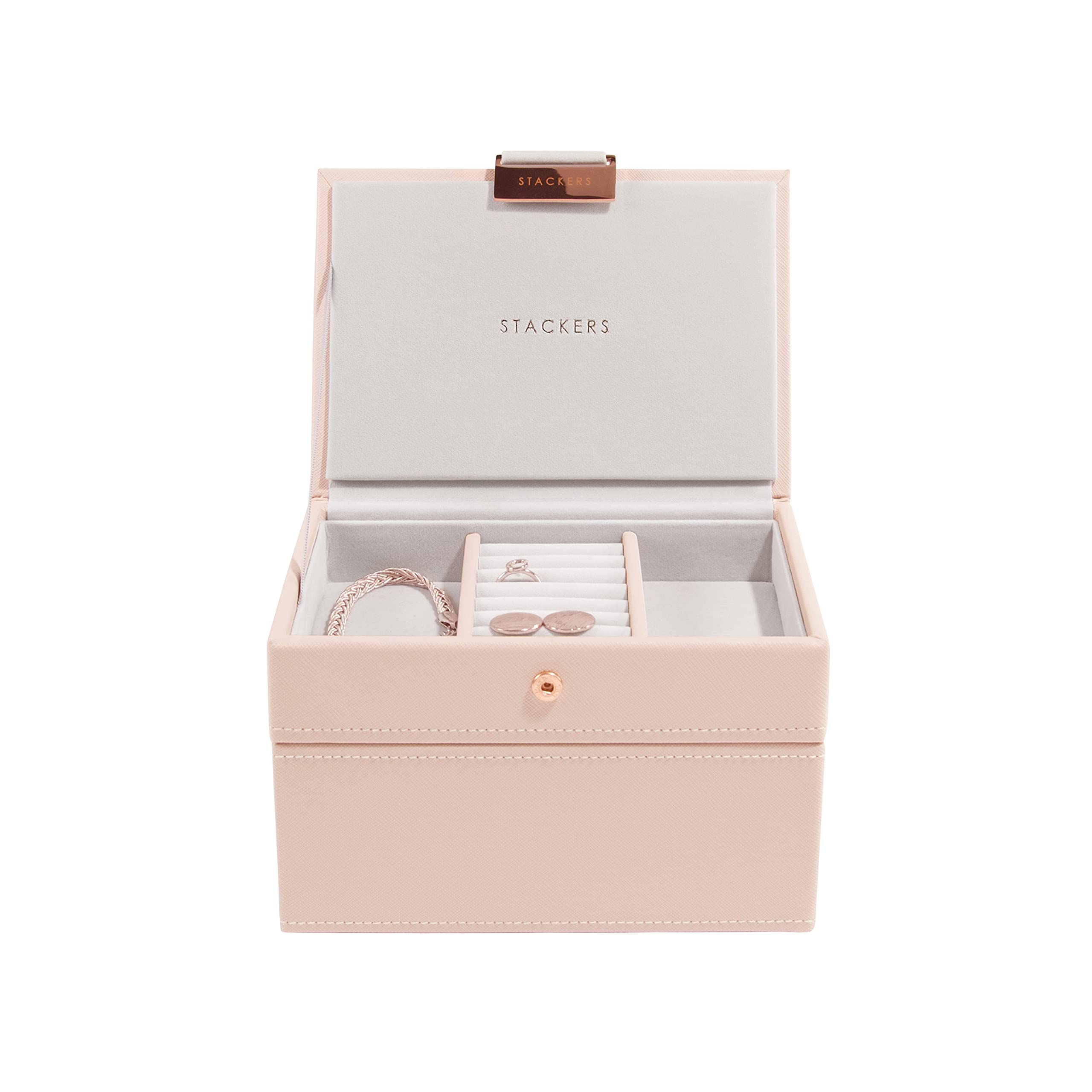 STACKERS LONDON Mini Jewelry Box Blush BLUSH Mini Jewelry Box 2-SET Pink/Stackers 2-SET
STACKERS LONDON Mini Jewelry Box Blush BLUSH Mini Jewelry Box 2-SET Pink/Stackers 2-SET