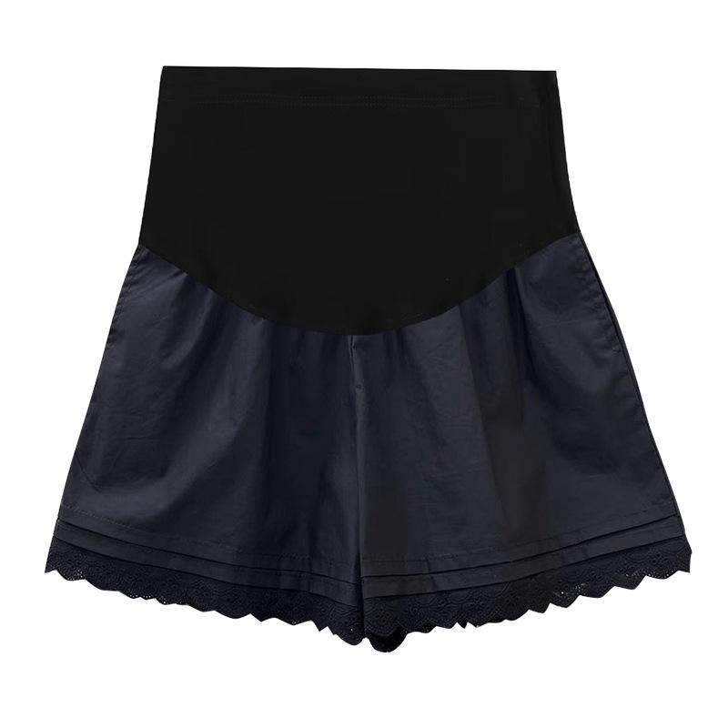 Maternity Wide-Leg Tummy Support Shorts with Lace Trim for Summer 2026 L
Maternity Wide-Leg Tummy Support Shorts with Lace Trim for Summer 2026 L