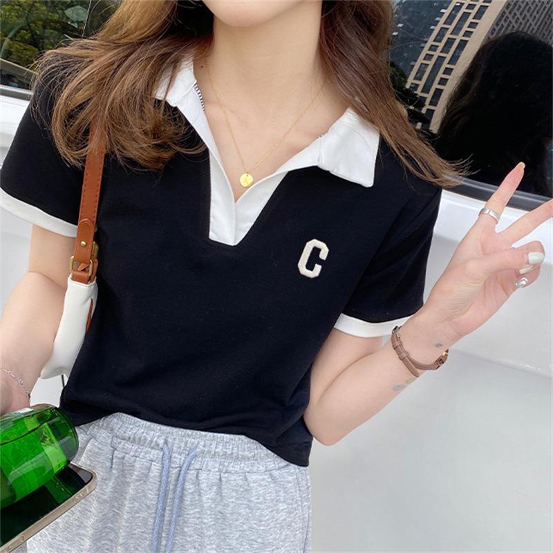 Plus Size Women s V-Neck Polo Shirt, Short Sleeve, Tummy-Covering, Slimming Top for Summer 2025. L (recommended for 48-52 kg)
Plus Size Women s V-Neck Polo Shirt, Short Sleeve, Tummy-Covering, Slimming Top for Summer 2025. L (recommended for 48-52 kg)