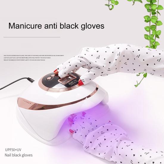 1 Pair Nail Lamp Gloves Super Soft UV-Resistant Elastic Breathable Lint Free Sun Protection Polyester Fiber Professional Fingerless UV Shield Gloves
1 Pair Nail Lamp Gloves Super Soft UV-Resistant Elastic Breathable Lint Free Sun Protection Polyester Fiber Professional Fingerless UV Shield Gloves
