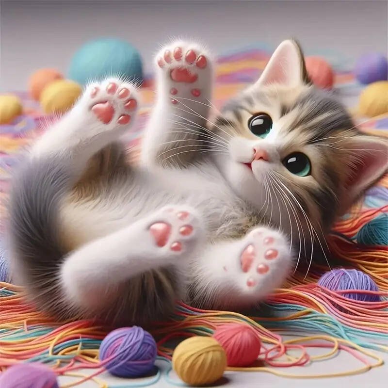 Повна алмазна вишивка Мультяшний кіт Зроби сам Кругла алмазна мозаїка Тварина Ручна робота Подарунок Домашній декор Стрази Картини Round 50x50cm
Повна алмазна вишивка Мультяшний кіт Зроби сам Кругла алмазна мозаїка Тварина Ручна робота Подарунок Домашній декор Стрази Картини Round 50x50cm