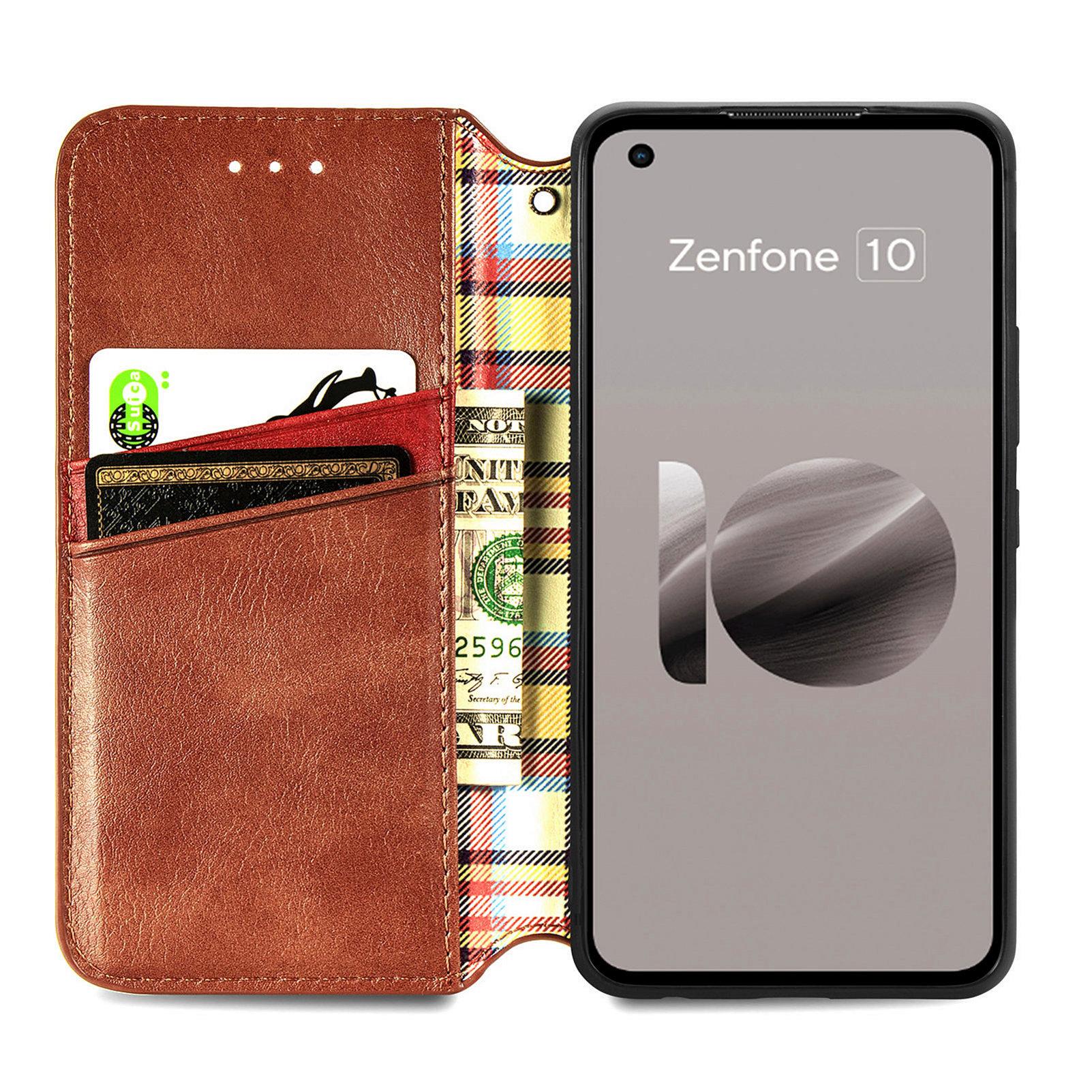 For Asus Zenfone 10 5G PU Leather Case Rhombus Imprint Wallet Stand Phone Cover Brown
For Asus Zenfone 10 5G PU Leather Case Rhombus Imprint Wallet Stand Phone Cover Brown