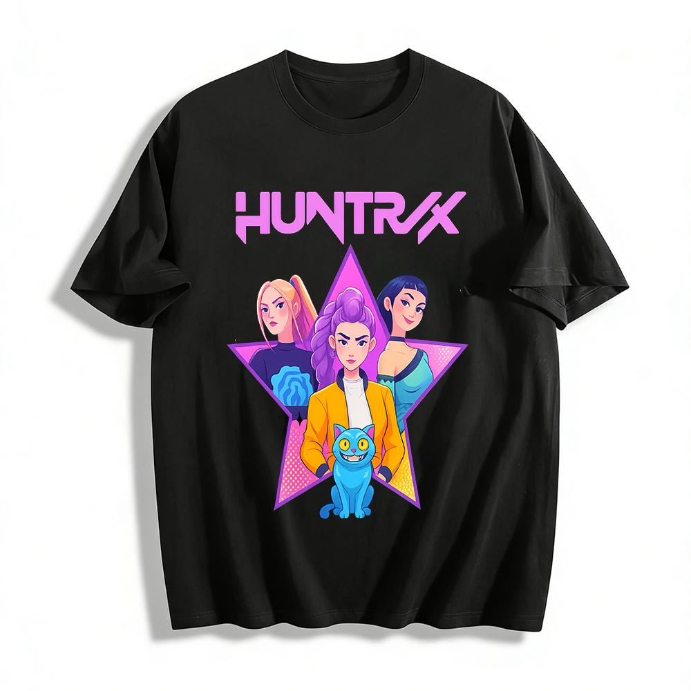 HUNTRIX Cartoon Girl Group & Blue Cat Print Casual T-shirt Trendy Street Style Unisex Top Pure cotton T-shirt XXS
HUNTRIX Cartoon Girl Group & Blue Cat Print Casual T-shirt Trendy Street Style Unisex Top Pure cotton T-shirt XXS