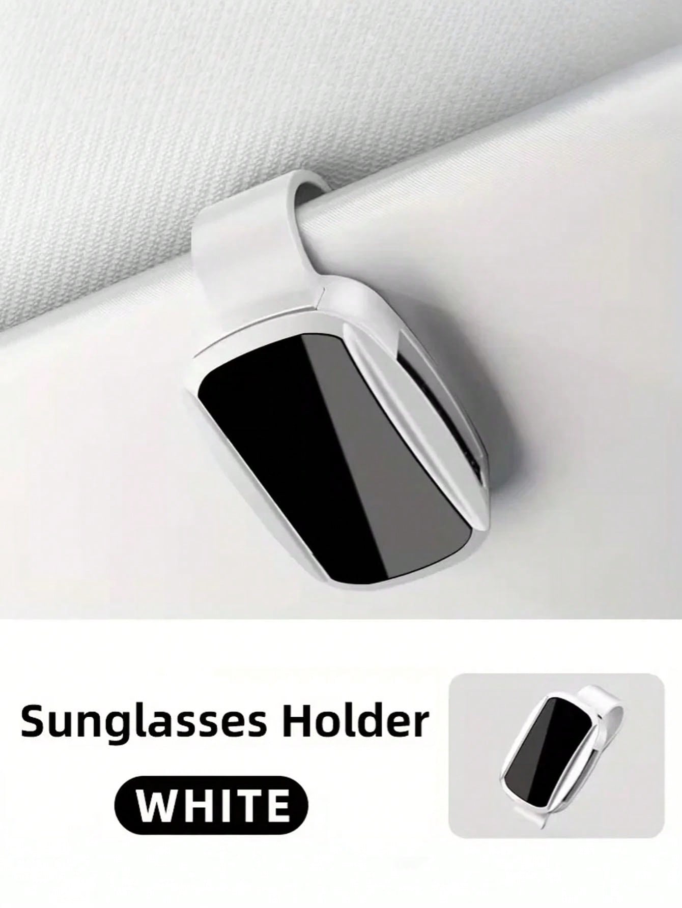 Car Glasses Clip - Oval Durable ABS Resin, Easy Installation, Suitable for All Models білий
Car Glasses Clip - Oval Durable ABS Resin, Easy Installation, Suitable for All Models білий