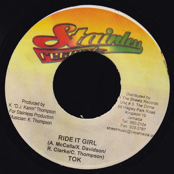 7inch Record T.O.K. / KID KURRUPT - Ride It Girl / Best Feeling NONE Stainless Recor 2006 Jamaica Reggae, Ska & Dub Used
7inch Record T.O.K. / KID KURRUPT - Ride It Girl / Best Feeling NONE Stainless Recor 2006 Jamaica Reggae, Ska & Dub Used