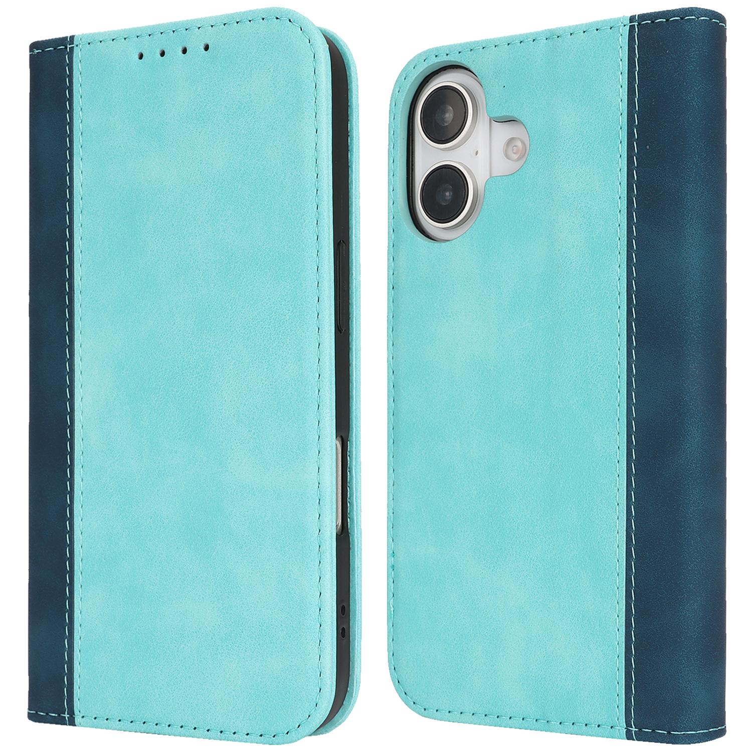 For iPhone 16 Case Calf Texture 3 Card Slots Color Splicing Leather Phone Cover F
For iPhone 16 Case Calf Texture 3 Card Slots Color Splicing Leather Phone Cover F
