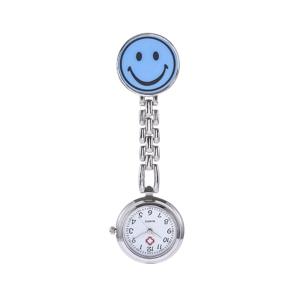 Nurse Pendant Quartz Pocket Watch with Smiley Face - Clip-On for Hospital Use
Nurse Pendant Quartz Pocket Watch with Smiley Face - Clip-On for Hospital Use