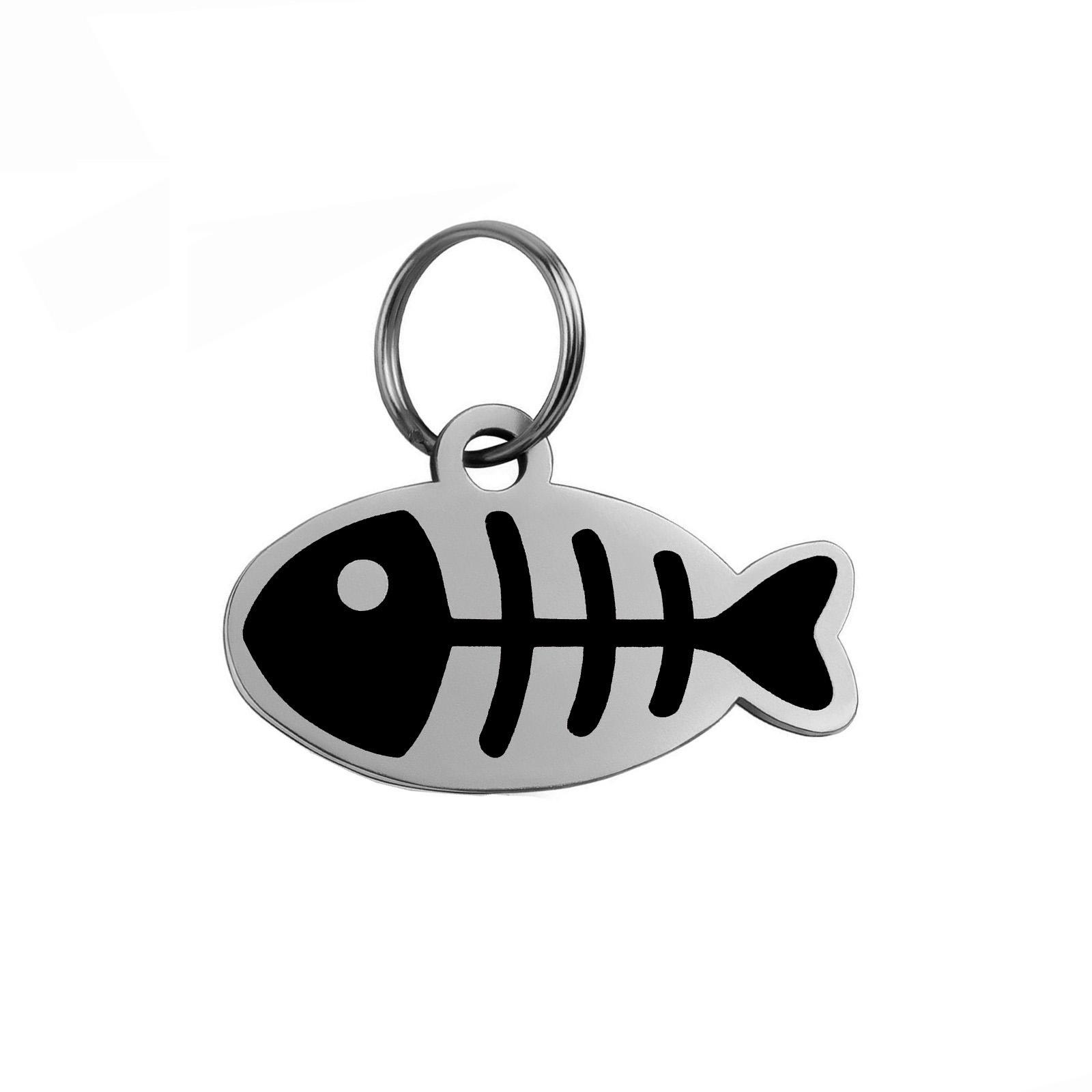 Металлический красочный ошейник-брелок в форме рыбки для кошки/питомца, с гравировкой идентификационной карточки, праздничный подарок One Size
Металлический красочный ошейник-брелок в форме рыбки для кошки/питомца, с гравировкой идентификационной карточки, праздничный подарок One Size