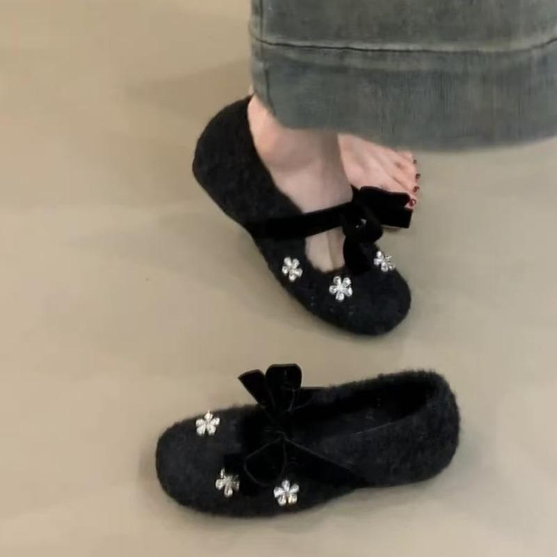 Fluffy Rhinestone Mary Jane Women s French Square Toe Heightened Bow Non-Slip Single 40 чорний
Fluffy Rhinestone Mary Jane Women s French Square Toe Heightened Bow Non-Slip Single 40 чорний