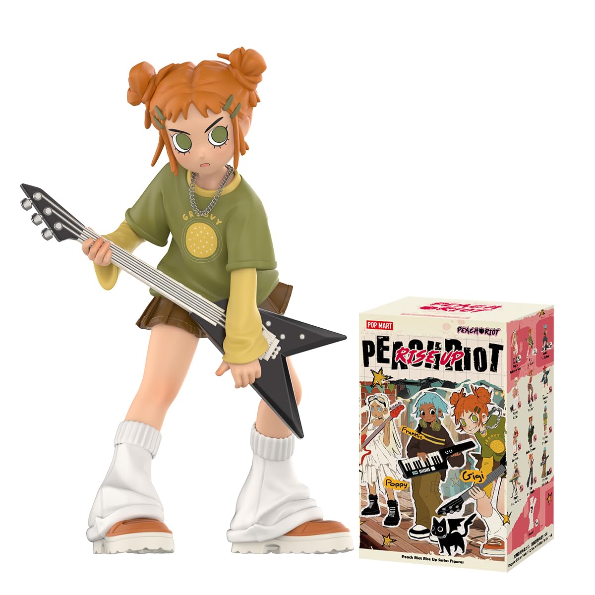POP MART Peach Riot Rise Up Series Pop Mart Gacha Gacha Blind Box Фигурка Пластиковая модель Премиум Игрушка Мягкий винил ПВХ Оригинальный персонаж Подарок на день рождения белый
POP MART Peach Riot Rise Up Series Pop Mart Gacha Gacha Blind Box Фигурка Пластиковая модель Премиум Игрушка Мягкий винил ПВХ Оригинальный персонаж Подарок на день рождения белый