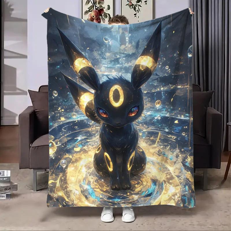 Japanese anime Pokemon Eevee Flannel Blanket Home Warm Soft Blankets for Sofa Lunch Break Blankets Children Student Kids Gifts 100x150cm(39x59in)
Japanese anime Pokemon Eevee Flannel Blanket Home Warm Soft Blankets for Sofa Lunch Break Blankets Children Student Kids Gifts 100x150cm(39x59in)