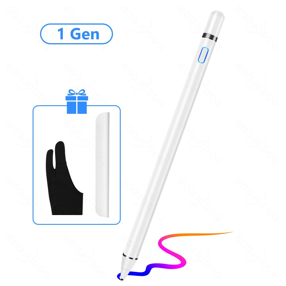 For Apple pencil 1 2 Universal Stylus Pen Pencil for iPad 2021 Air 2 iPad Pro 11 12.9 Pencil Tablet Pen IOS Android not magnetic white
For Apple pencil 1 2 Universal Stylus Pen Pencil for iPad 2021 Air 2 iPad Pro 11 12.9 Pencil Tablet Pen IOS Android not magnetic white