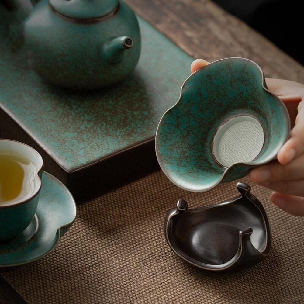 Elegant Tea Leaf Filter Retro Tea Separator Drinkware Supplies Ceramic Tea Strainers Office жовтий
Elegant Tea Leaf Filter Retro Tea Separator Drinkware Supplies Ceramic Tea Strainers Office жовтий