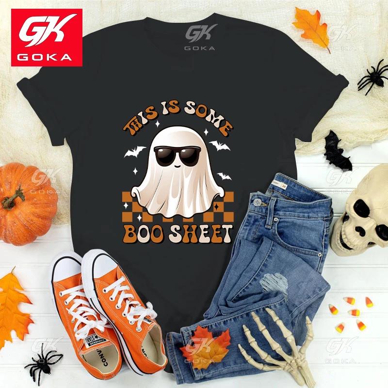 Premium Cotton T Shirt New Halloween This Is Some Boo Sheet Print T Shirts Womens Fashion Short Sleeve Casual Unisex Tops Tees 3XL
Premium Cotton T Shirt New Halloween This Is Some Boo Sheet Print T Shirts Womens Fashion Short Sleeve Casual Unisex Tops Tees 3XL